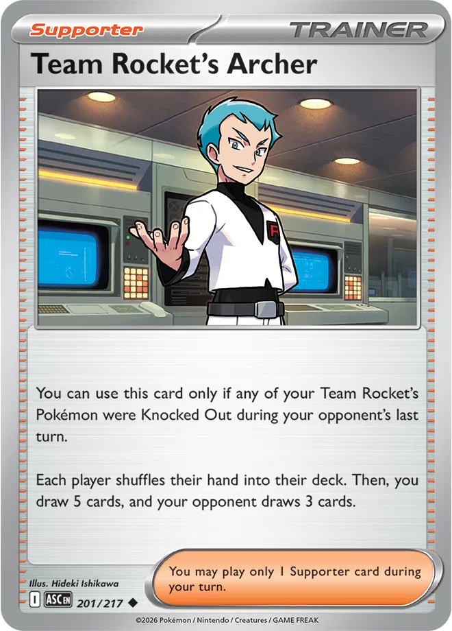 Team Rocket's Archer  - Ascended-Heroes Pokemon card