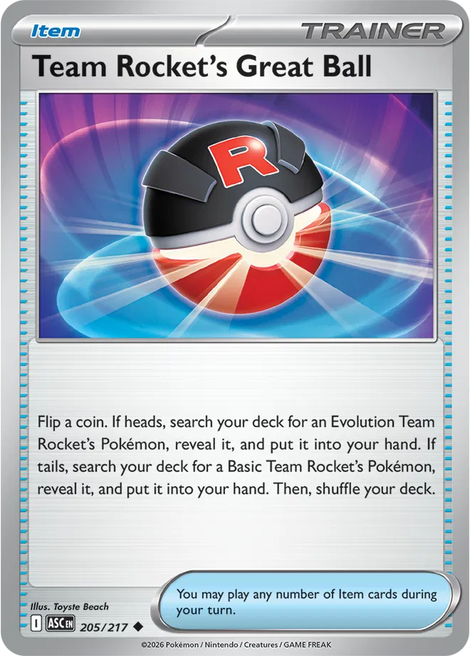 Team Rocket's Great Ball 