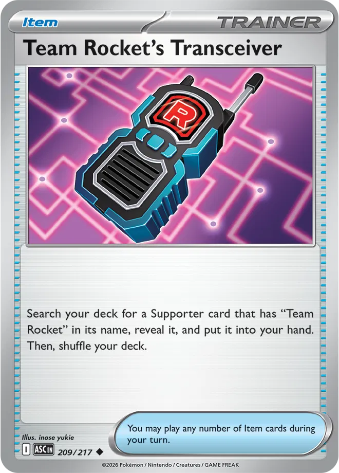 Team Rocket's Transceiver  - Ascended-Heroes Pokemon card