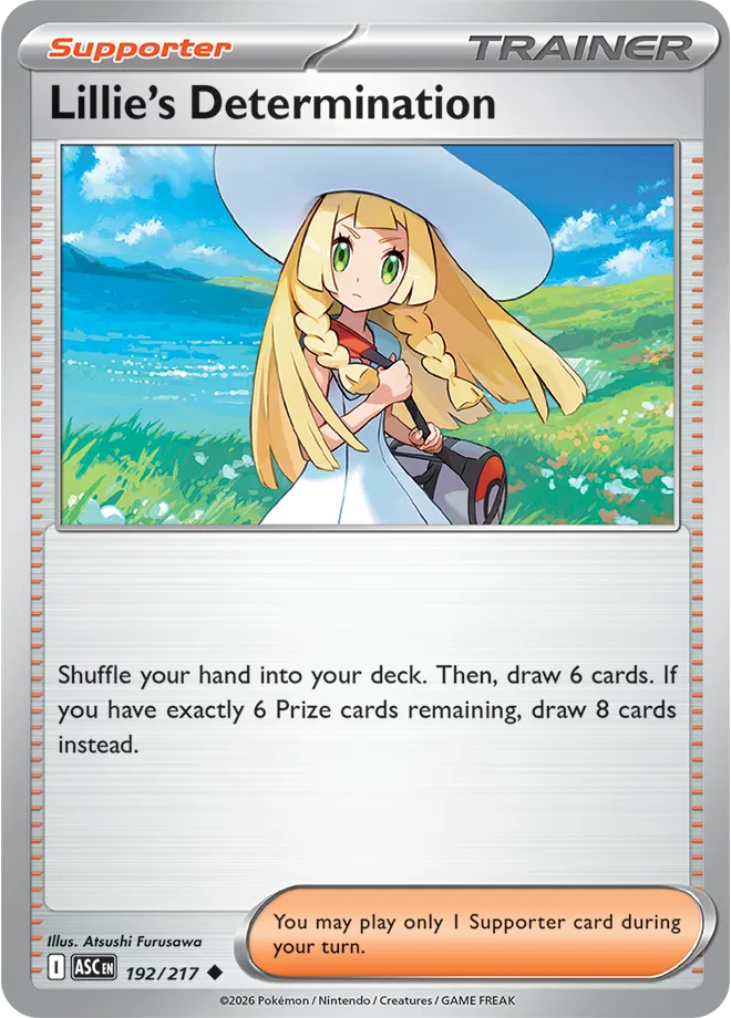 Lillie's Determination  - Ascended-Heroes Pokemon card