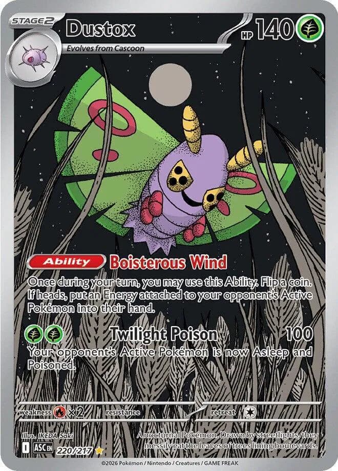 Dustox  - Ascended-Heroes Pokemon card
