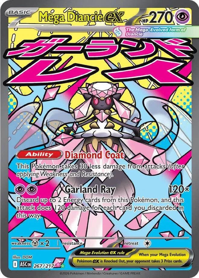 Mega Diancie ex  - Ascended-Heroes Pokemon card