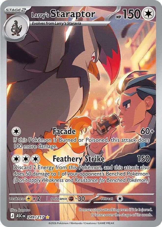 Larry's Staraptor  - Ascended-Heroes Pokemon card