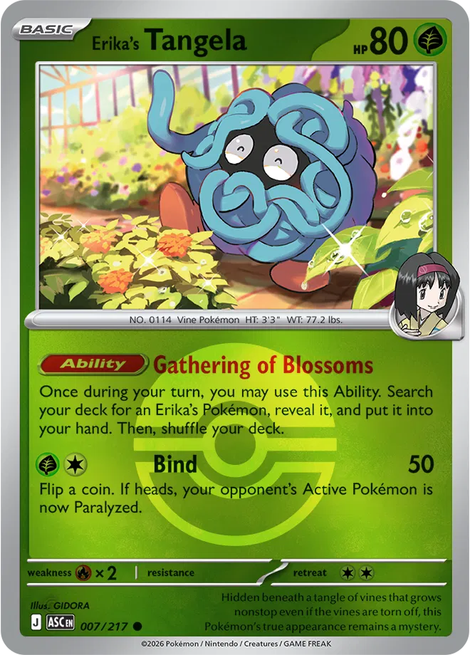 Erika's Tangela (Poke Ball) 