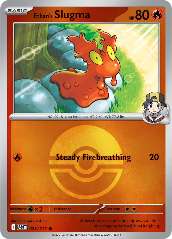 Ethan's Slugma (Poke Ball) 