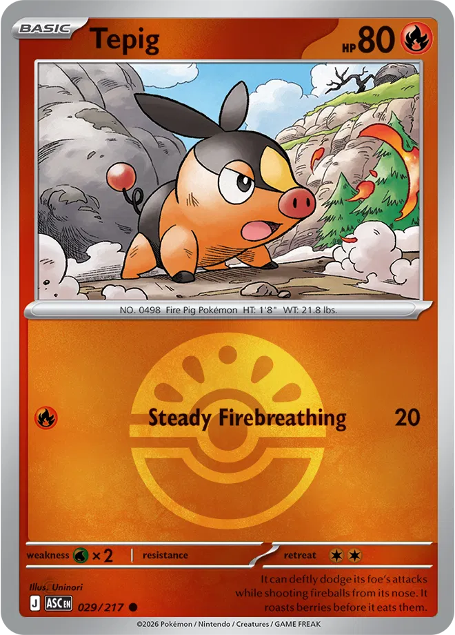 Tepig (Friend Ball) 