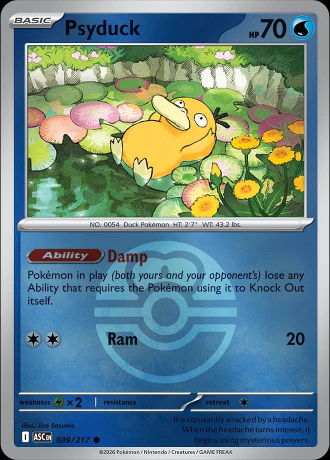 Psyduck (Love Ball)  - Ascended-Heroes Pokemon card