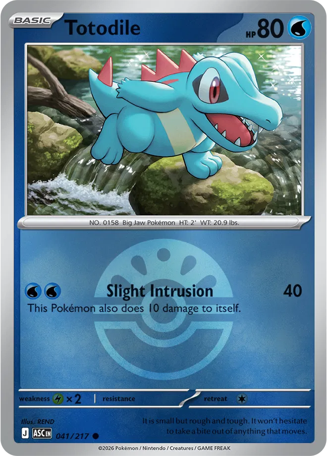 Totodile (Friend Ball)  - Ascended-Heroes Pokemon card