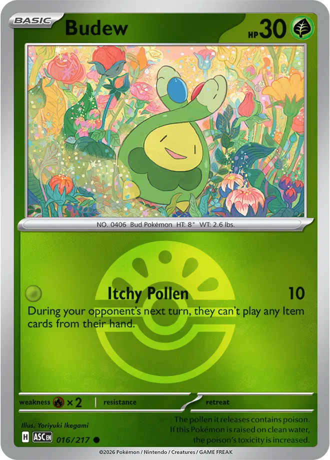 Budew (Friend Ball)  - Ascended-Heroes Pokemon card