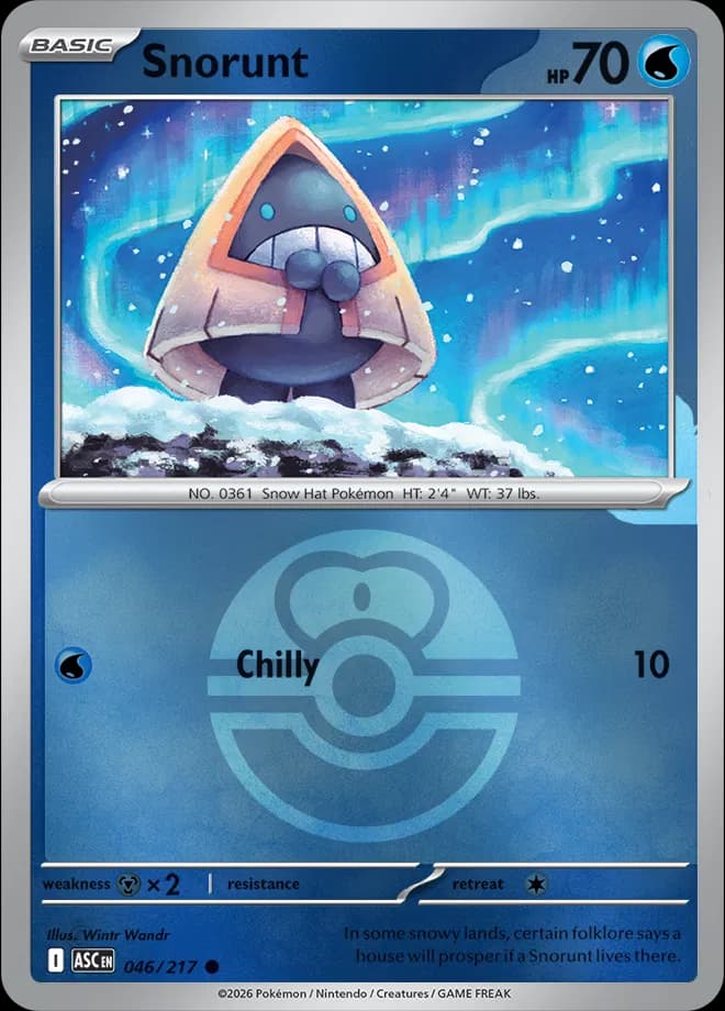 Snorunt (Love Ball)  - Ascended-Heroes Pokemon card