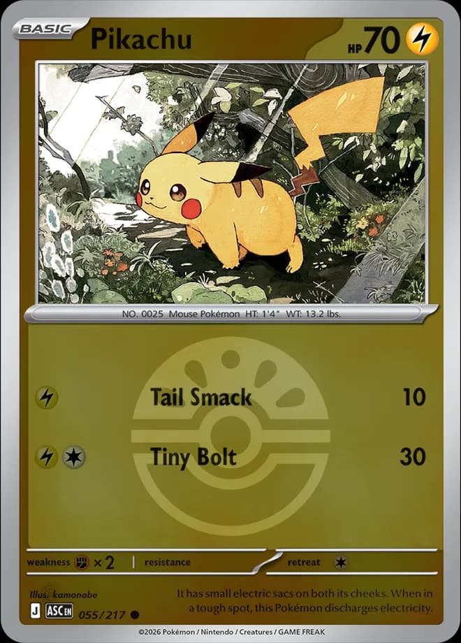 Pikachu (Friend Ball)  - Ascended-Heroes Pokemon card