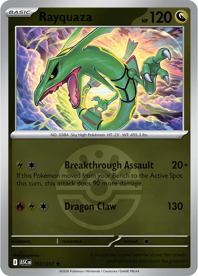Rayquaza (Friend Ball) 