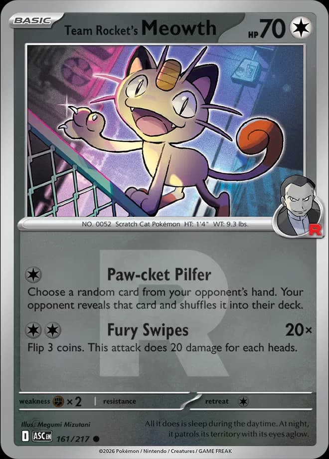 Team Rocket's Meowth (Team Rocket) 