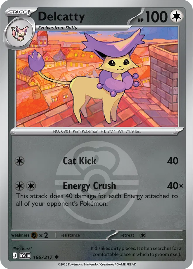 Delcatty (Love Ball) 