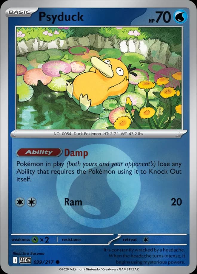 Psyduck (Energy Symbol Pattern) 