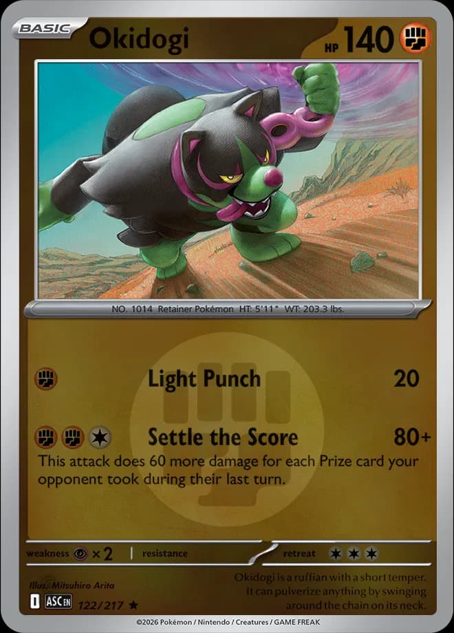 Okidogi (Energy Symbol Pattern)  - Ascended-Heroes Pokemon card