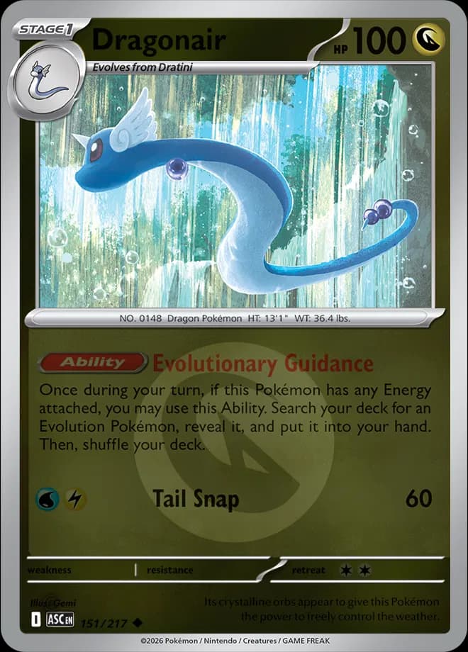 Dragonair (Energy Symbol Pattern)  - Ascended-Heroes Pokemon card