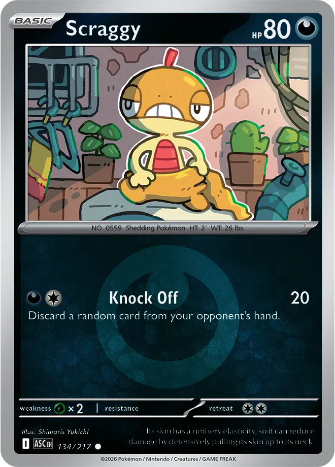 Scraggy (Energy Symbol Pattern) 