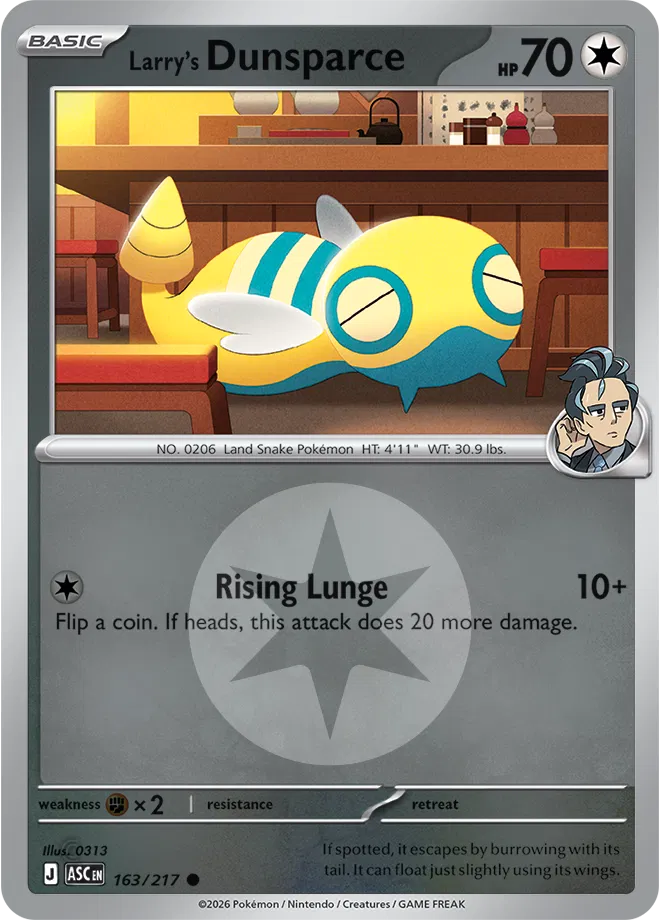 Larry's Dunsparce (Energy Symbol Pattern) 