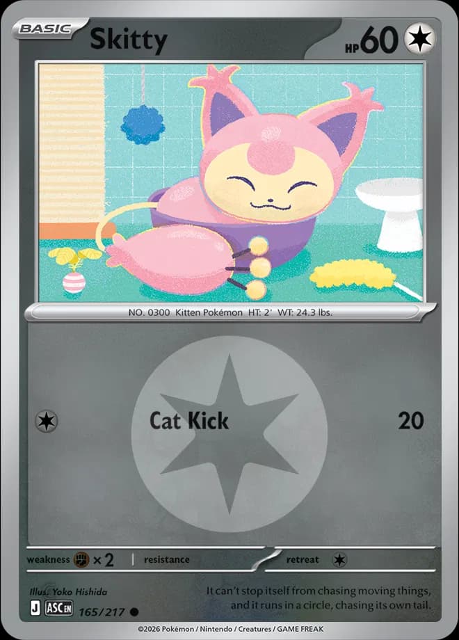 Skitty (Energy Symbol Pattern)  - Ascended-Heroes Pokemon card