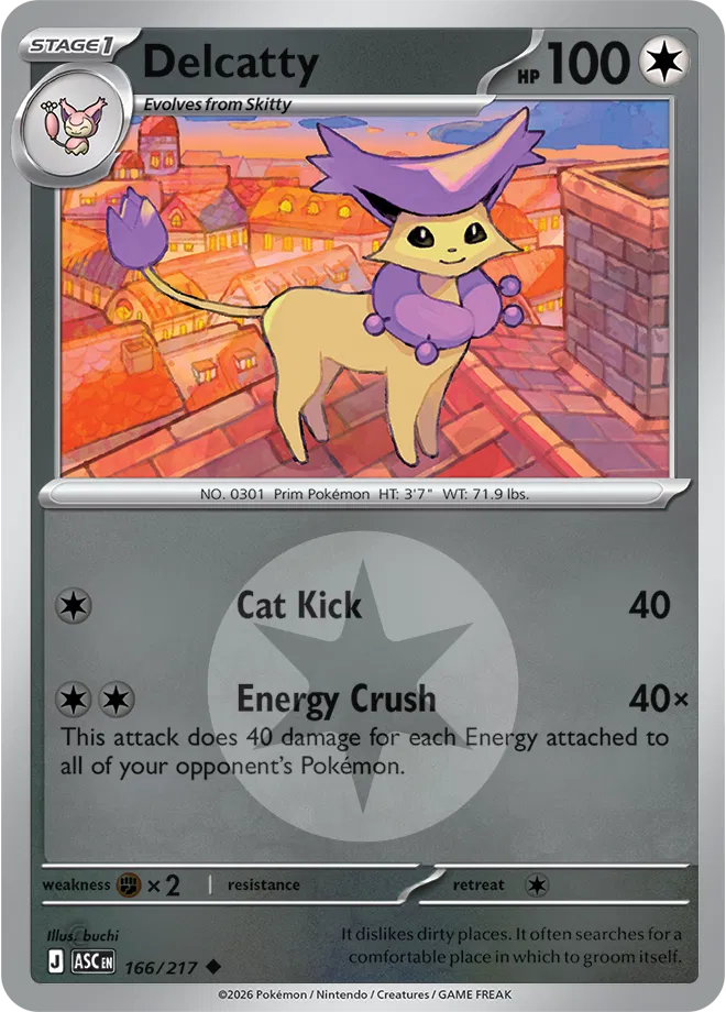 Delcatty (Energy Symbol Pattern) 