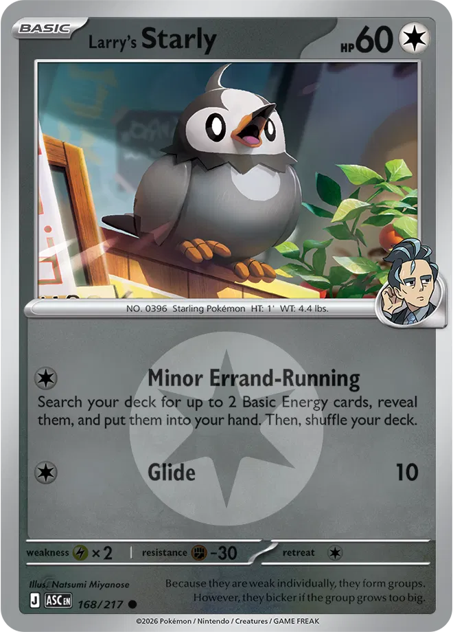 Larry's Starly (Energy Symbol Pattern) 