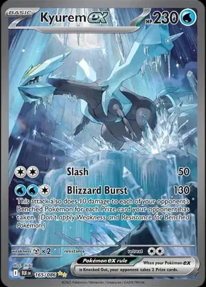 Kyurem ex - Black-Bolt Pokemon card