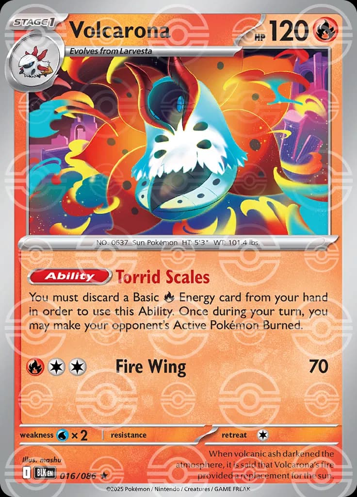 Volcarona (Poke Ball Pattern) 