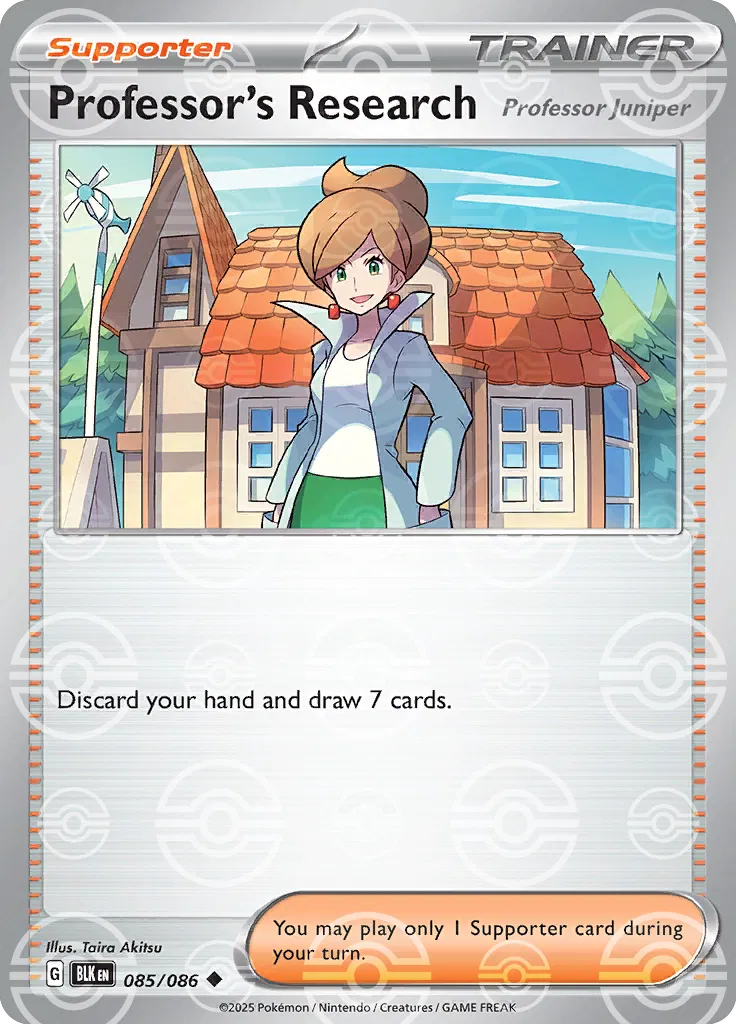 Professor's Research (Poke Ball Pattern) 