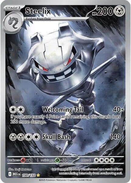 Steelix  - Mega-Evolution Pokemon card