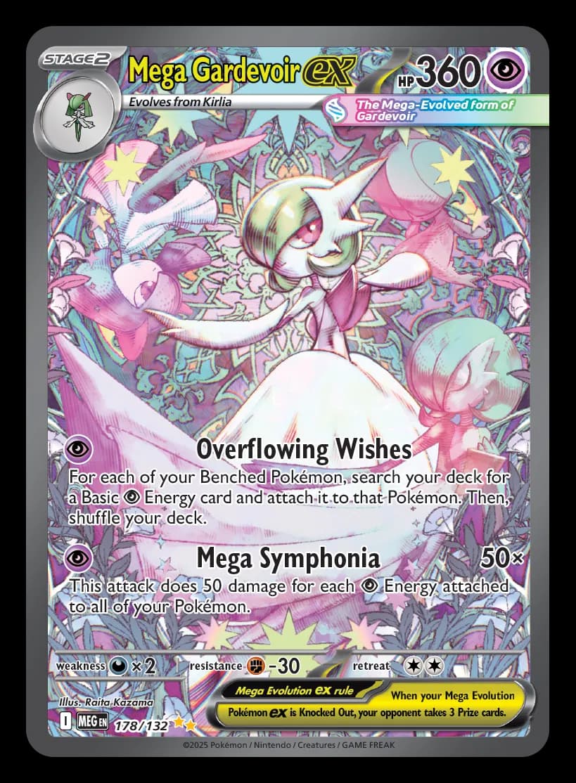 Mega Gardevoir ex  - Mega-Evolution Pokemon card