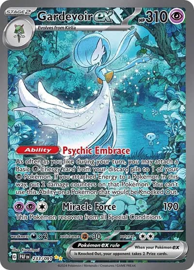 Gardevoir ex  - Paldean Fates Pokemon card