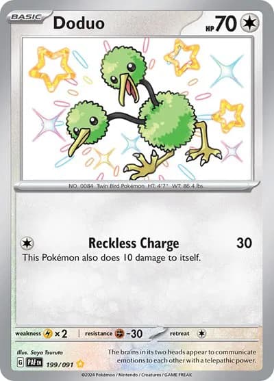 Doduo  - Paldean-Fates Pokemon card