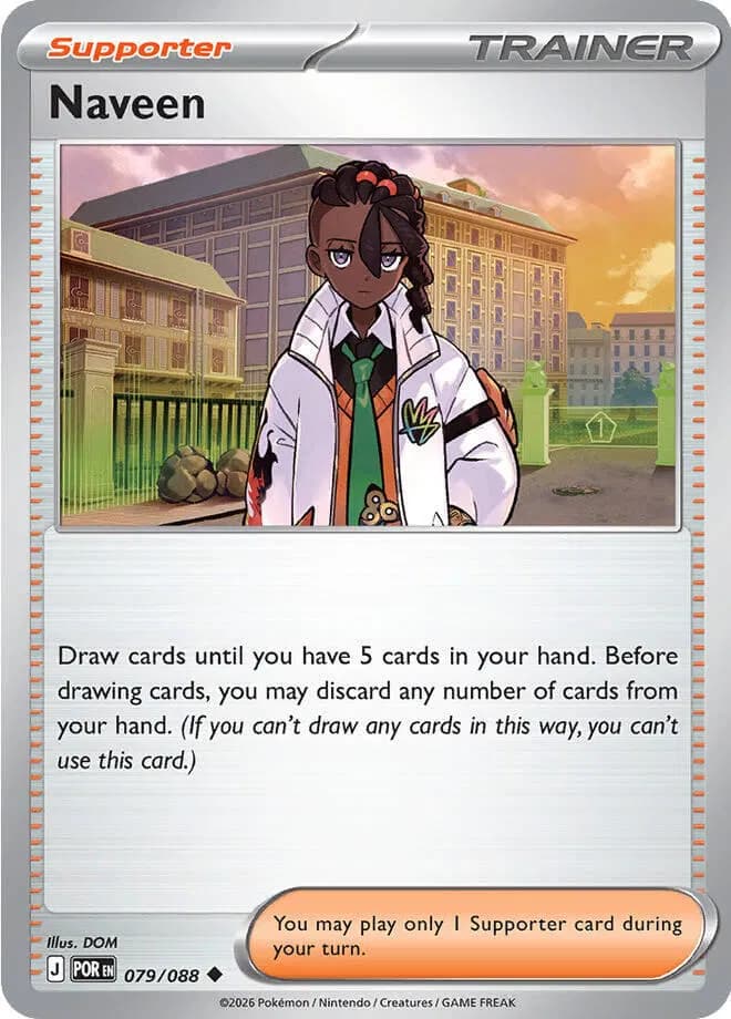 Naveen  - Perfect-Order Pokemon card