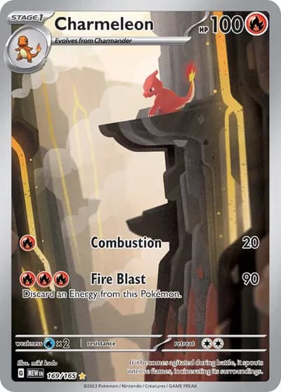 Charmeleon - SV-151 Pokemon card