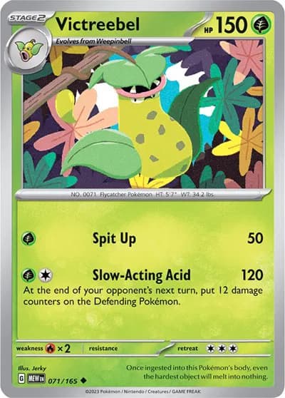 Victreebel  - SV-151 Pokemon card