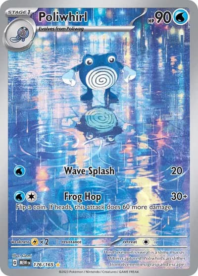Poliwhirl  - SV-151 Pokemon card