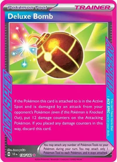 Deluxe Bomb  - Stellar-Crown Pokemon card