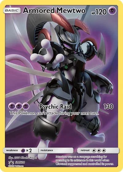 Armored Mewtwo   - Sun & Moon Promo Pokemon card