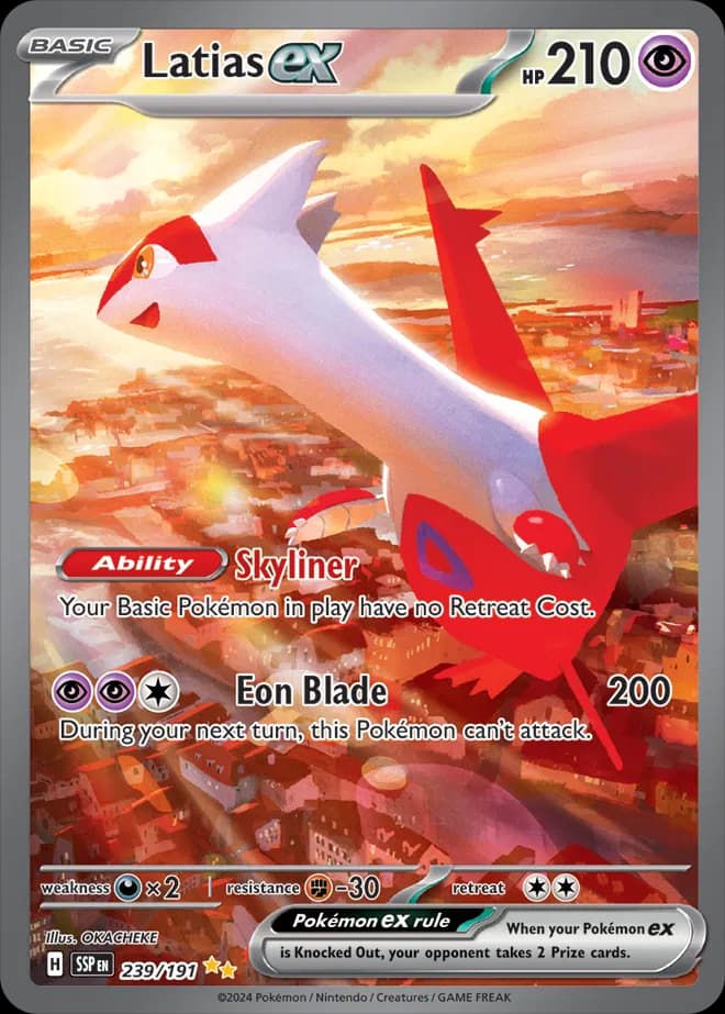 Latias ex  PSA 10