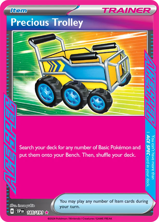 Precious Trolley  - Surging-Sparks Pokemon card