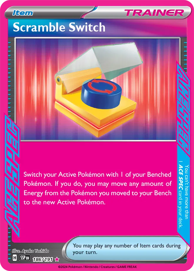 Scramble Switch  - Surging-Sparks Pokemon card