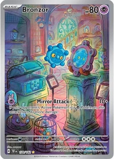 Bronzor   - Temporal-Forces Pokemon card