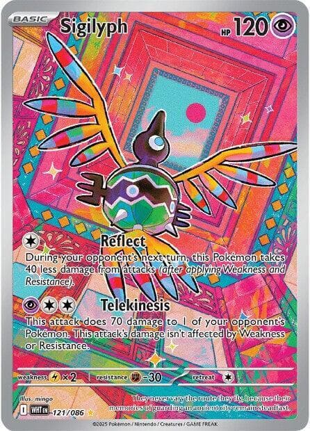 Sigilyph  - White-Flare Pokemon card