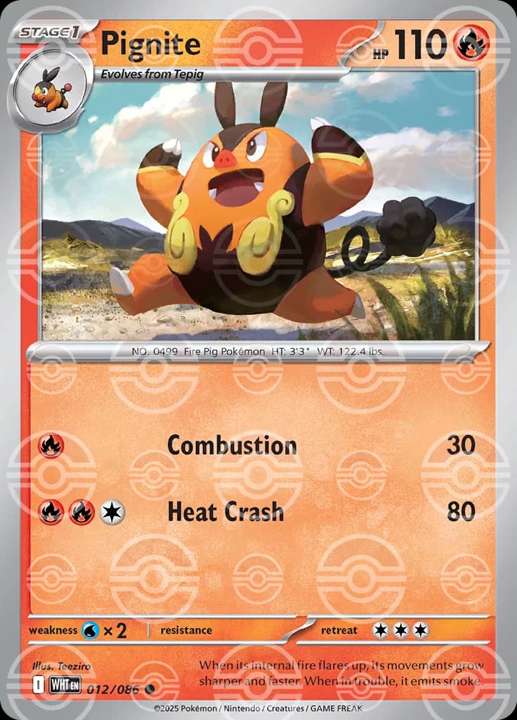 Pignite (Poke Ball Pattern) 