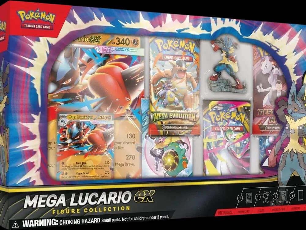 Mega Lucario ex Premium Figure Collection