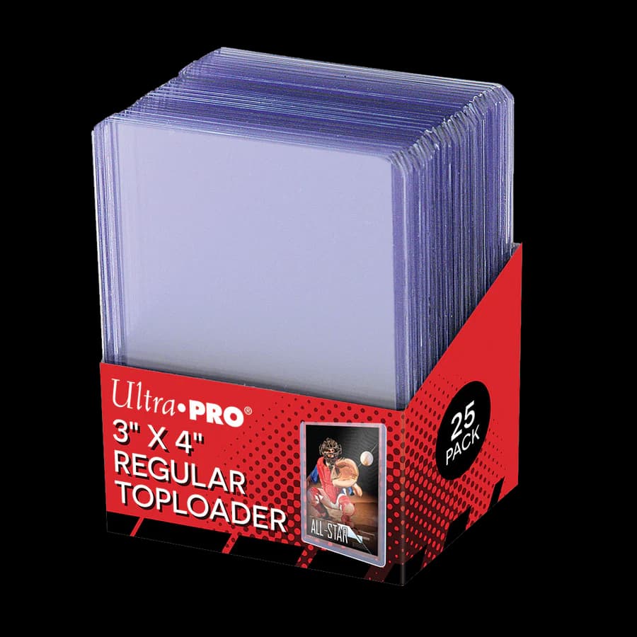 Ultra Pro - Clear Regular TOPLOADER® Sleeves (25ct) for Standard Size Cards