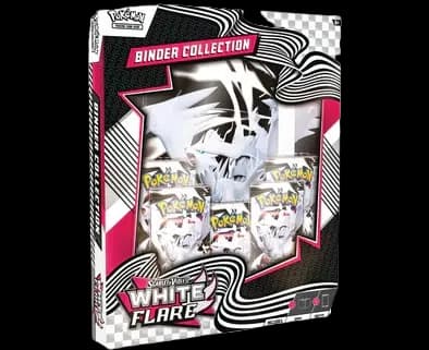 White Flare Binder Collection