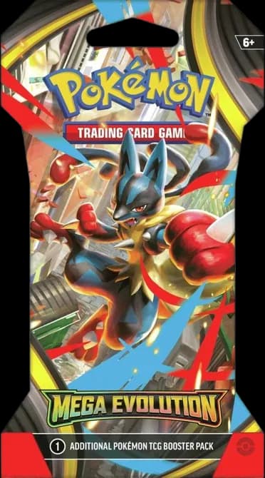 Mega Evolution Sleeved Booster Pack [Random art]