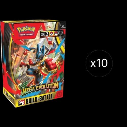 Mega Evolution Build & Battle Box Display